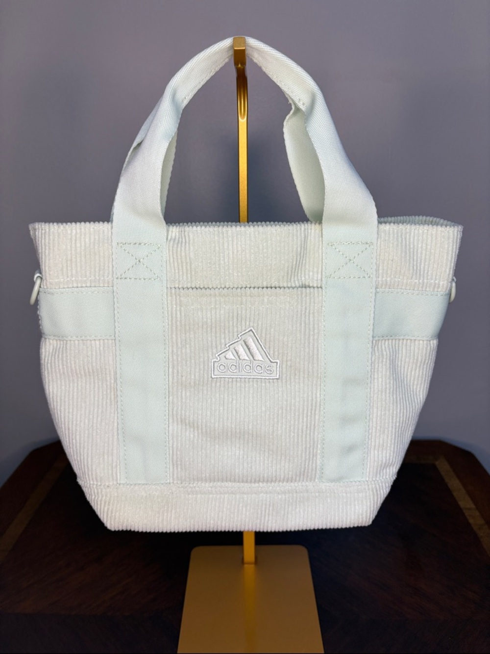 Adidas Mint Corduroy Mini Tote - Picture 1 of 4